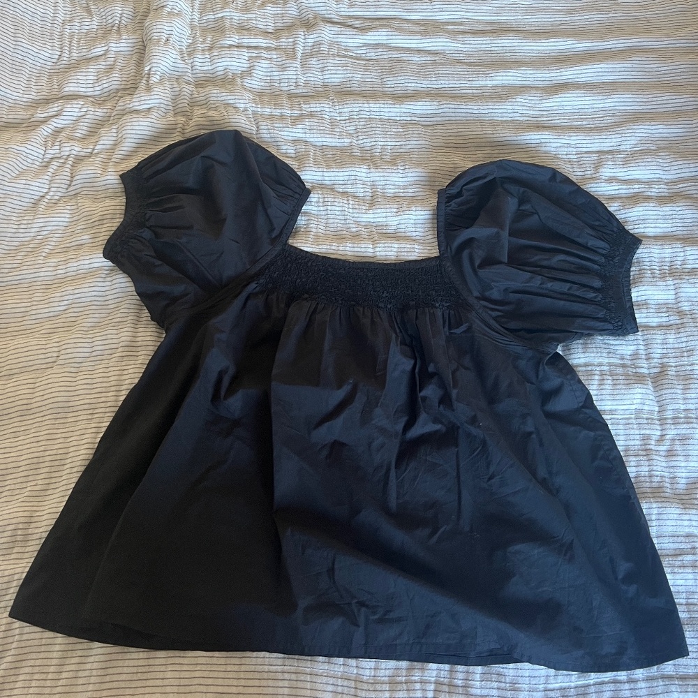 Black Doên Frances Top